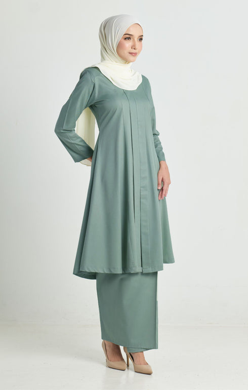 Luna Kebarung Klasik | Dusty Green